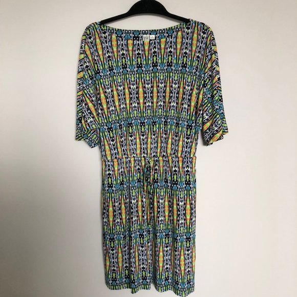 Emma & Michele Multi-Colored Dress w/pockets - Size Medium - Picture 2 of 6